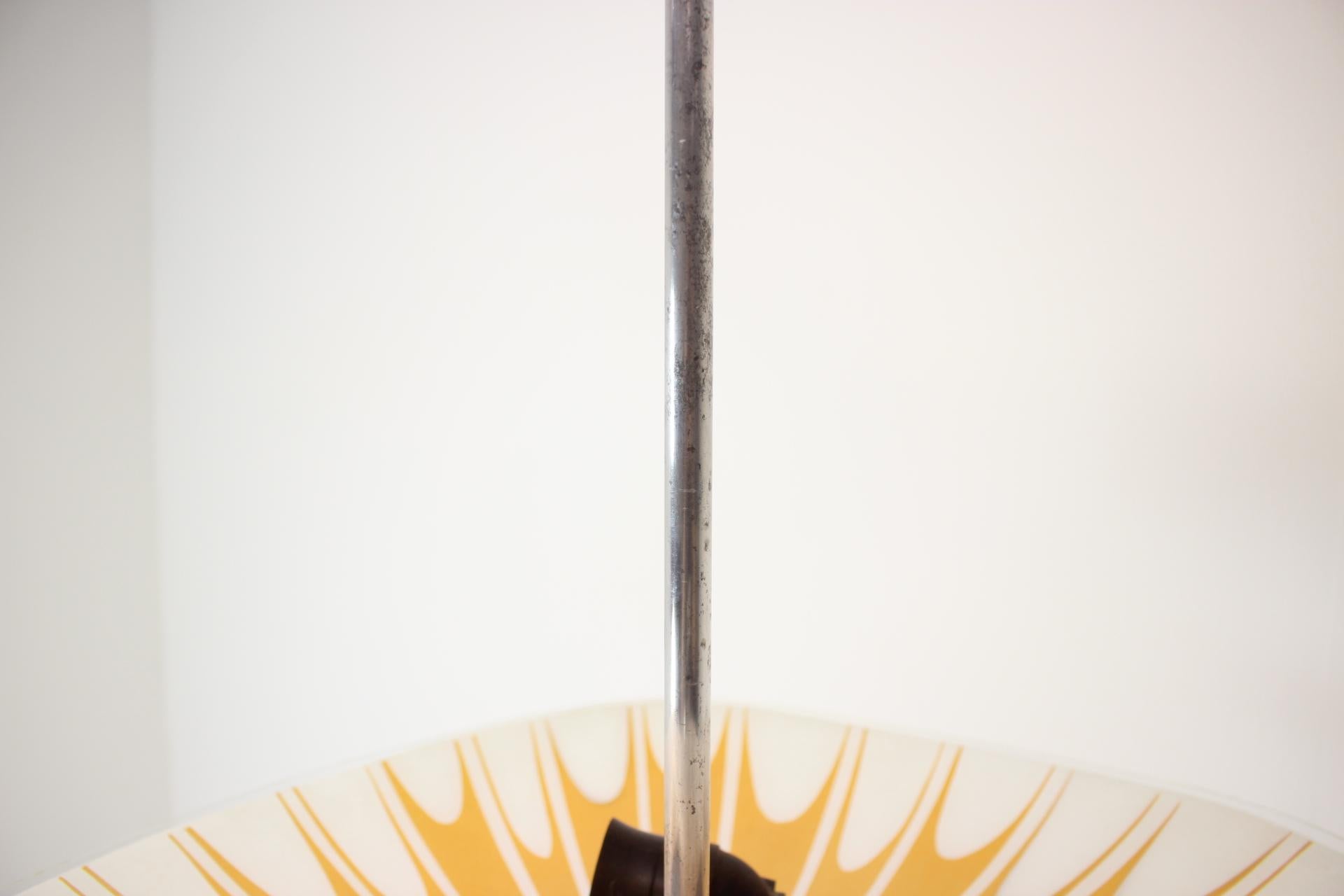 Mid-Century Glass Pendant by Napako, 1960's For Sale 3