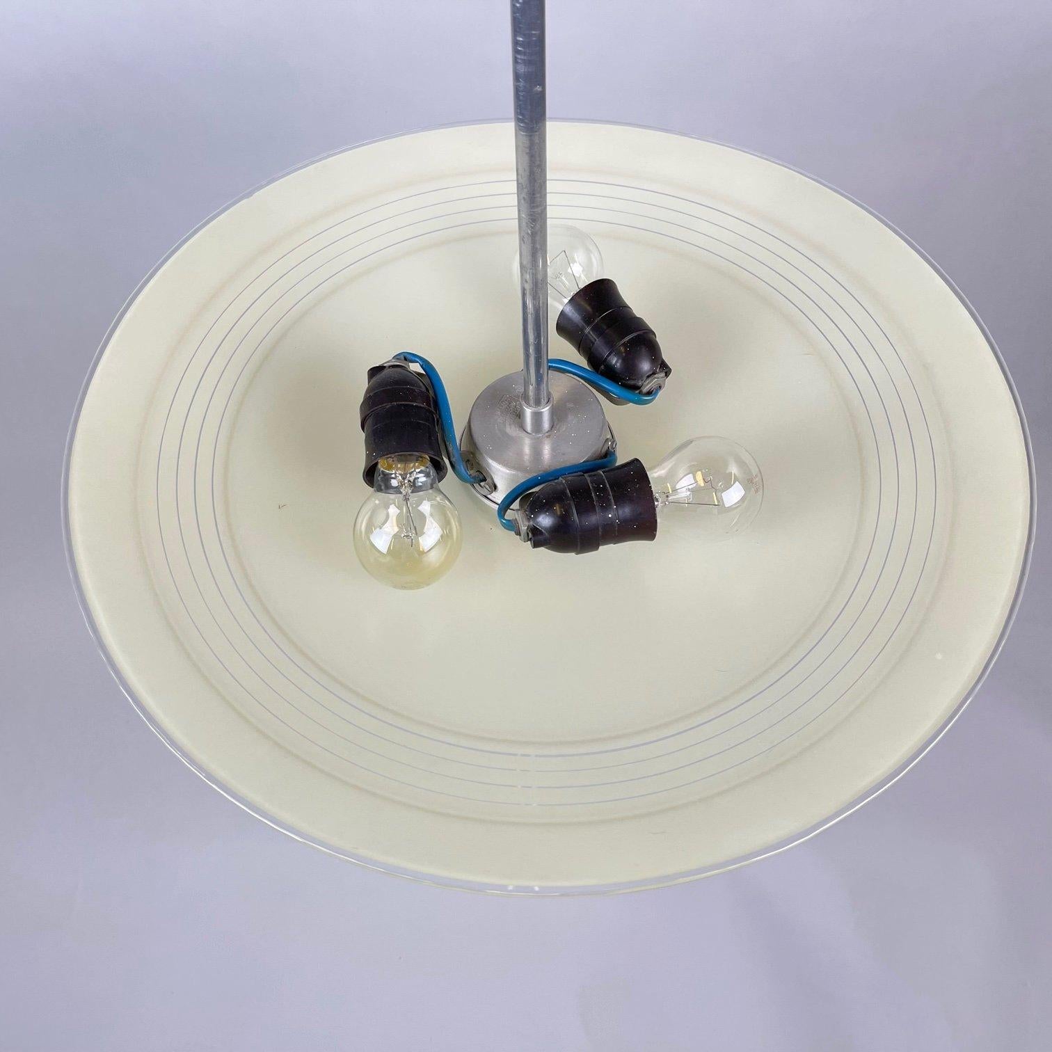 20th Century Mid Century Glass Pendant by Napako, Czechoslovakia, 1960's For Sale