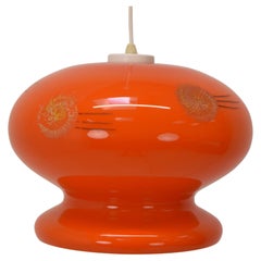 Mid-century Glass Pendant, Designed by Stepan Tabery, 1960's.
