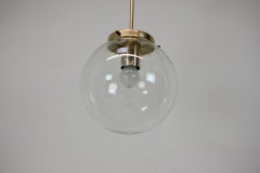 Mid-Century-Glas-Anhänger/Kamenicky Senov, 1970er Jahre