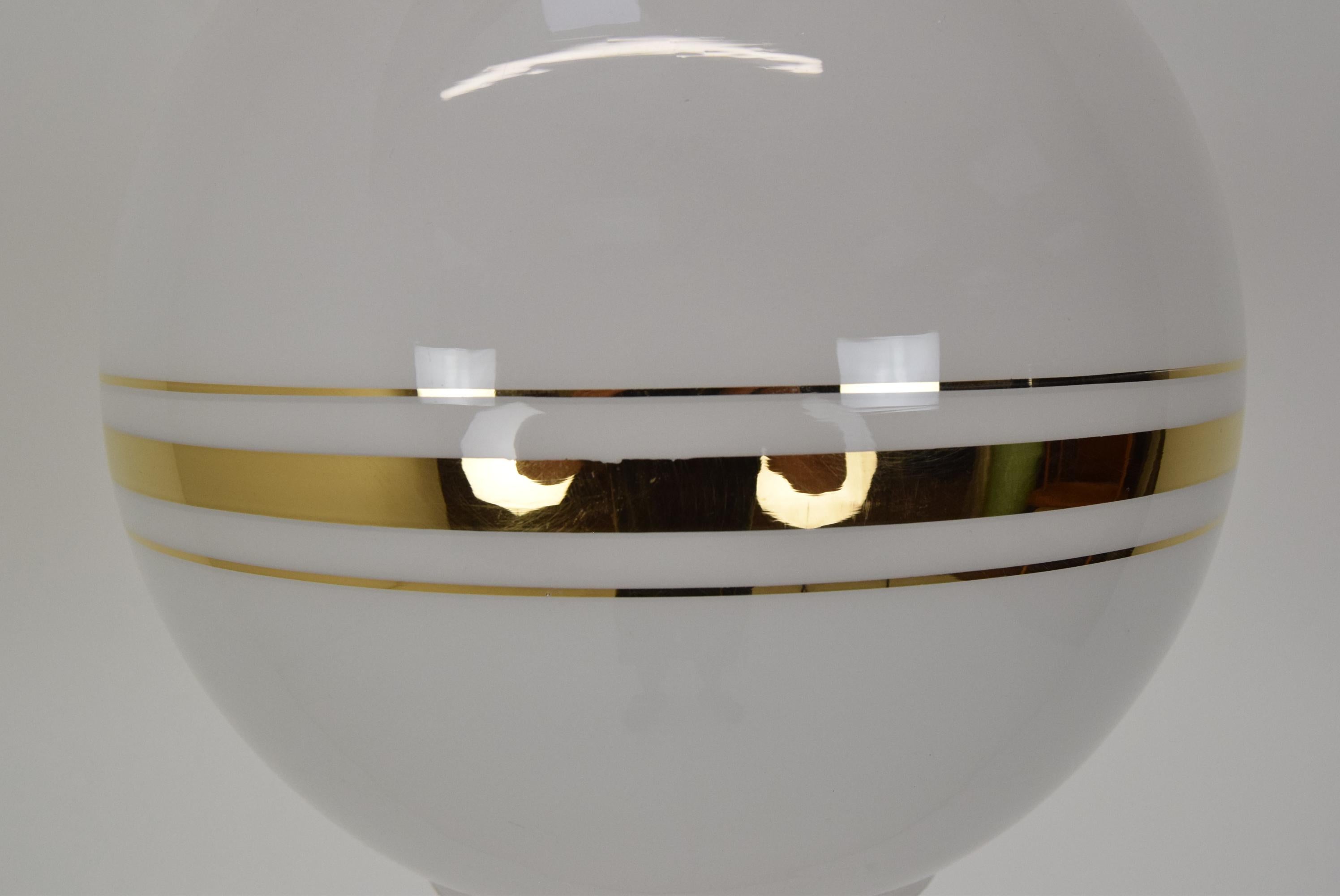 Mid-Century Glass Pendant/Napako, 1970's For Sale 6