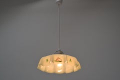 Mid-Century Glass Pendant, 1950's