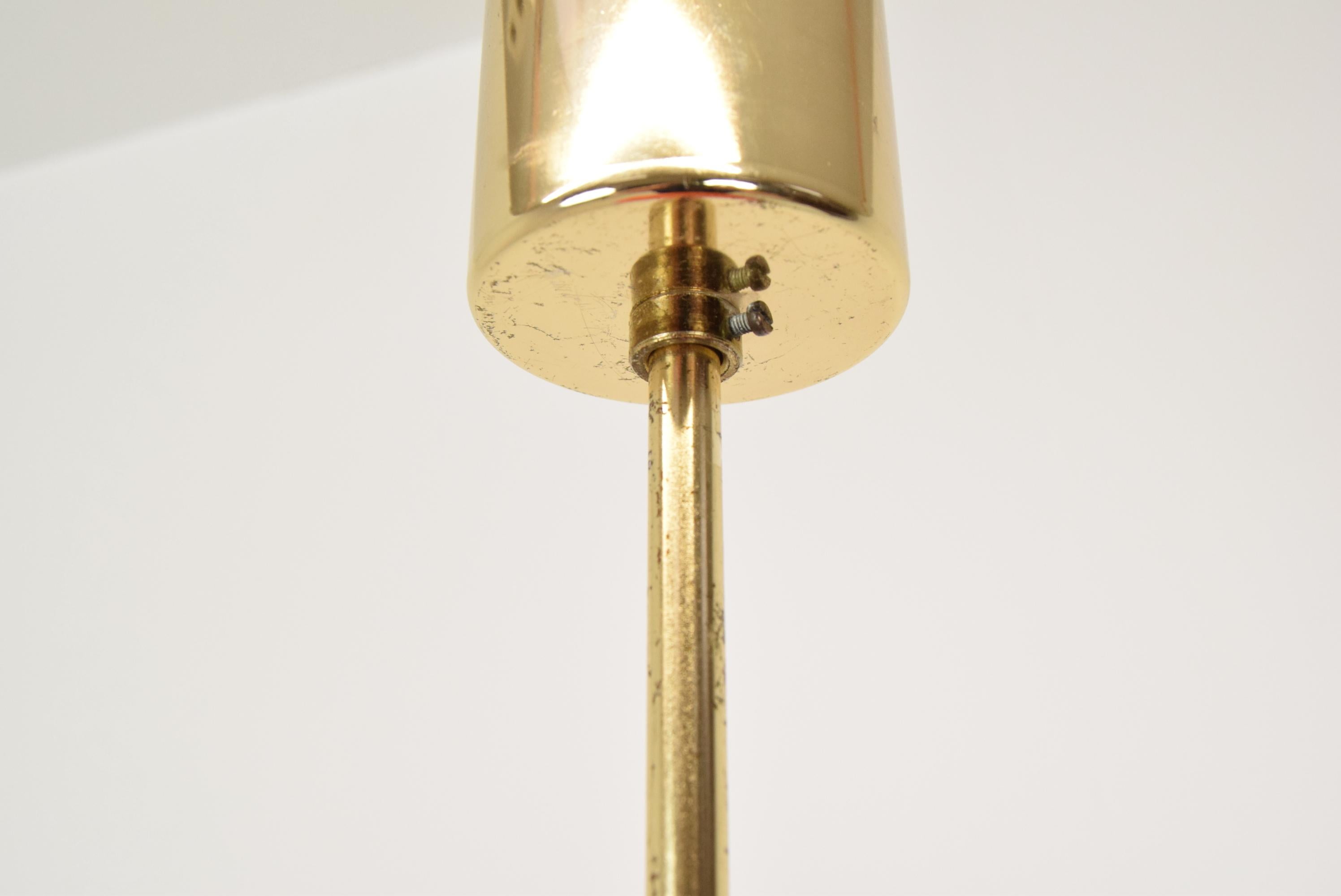 Mid-Century Glass Pendant, 1960's For Sale 4
