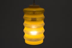 Midcentury Glass Pendant, 1960s
