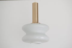 Mid-Century Glass Pendant, 1960's