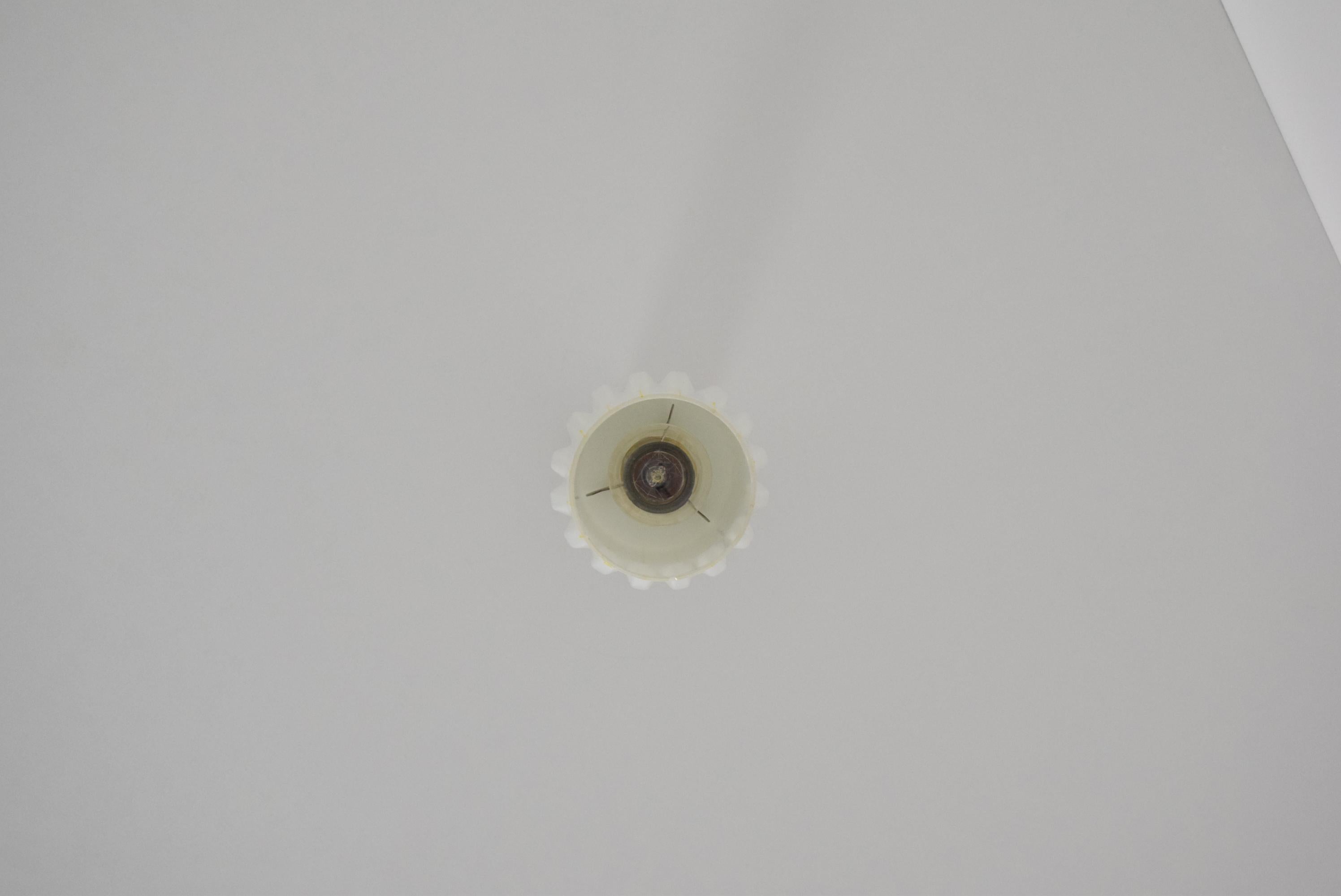 Mid-20th Century Midcentury Glass Pendant, 1960s For Sale