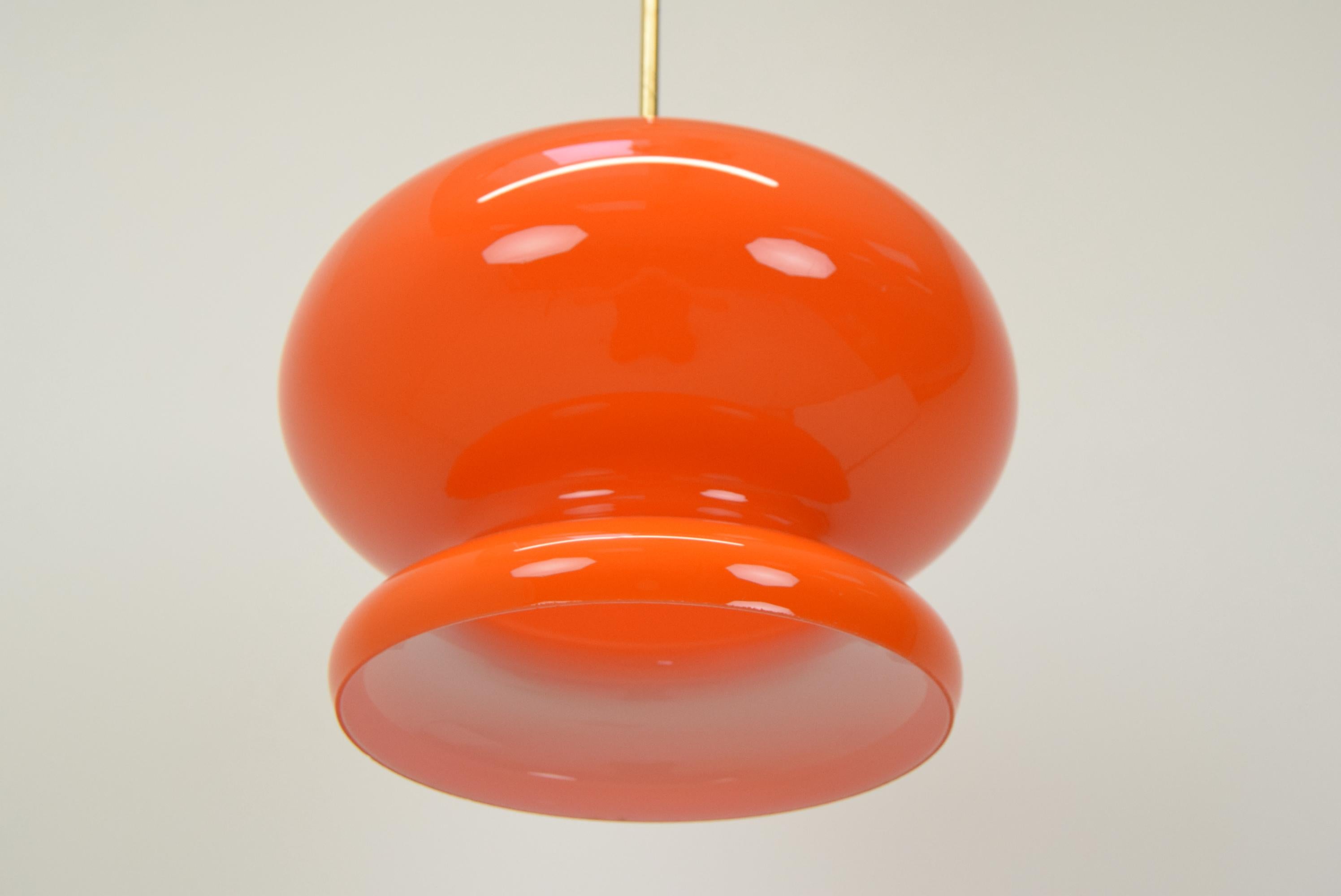 Mid-Century Glass Pendant, 1960's For Sale 1