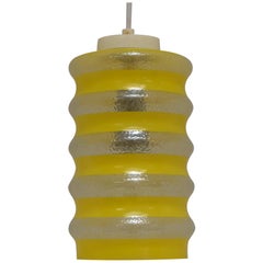 Midcentury Glass Pendant, 1960s