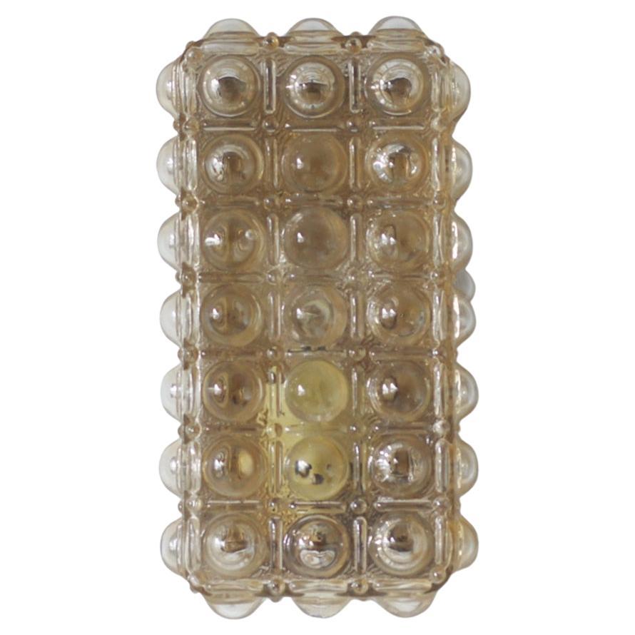 Applique en verre du milieu du siècle, années 1960 en vente
