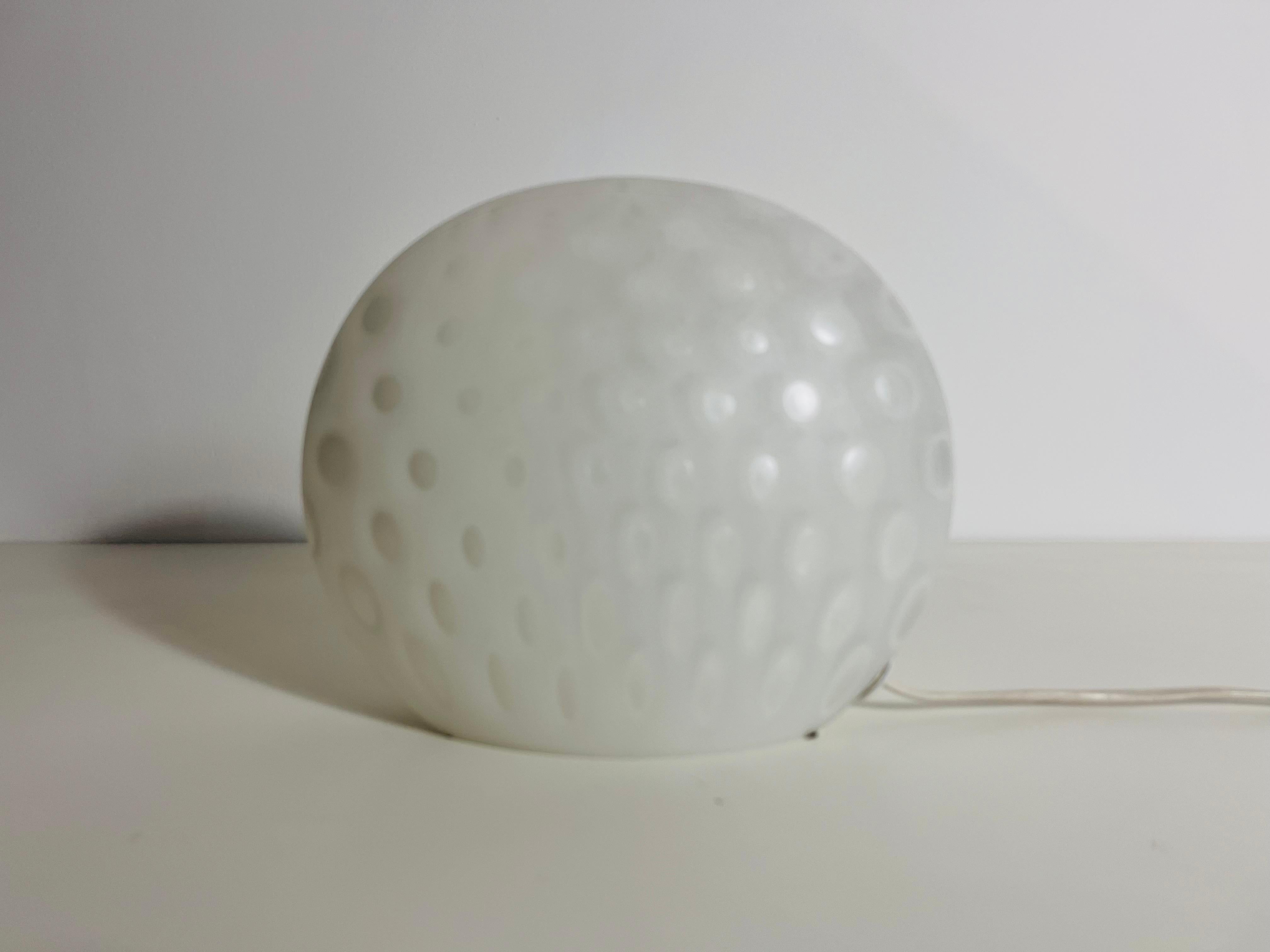 Mid-Century Modern Mid-Century Glass Table Lamp by Peill & Putzler, 1970s, Germany For Sale