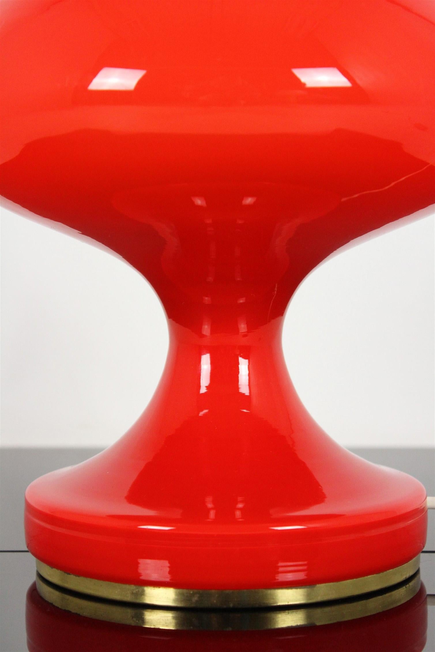 Mid-Century Modern Midcentury Glass Table Lamp by Stepan Tabera for Opp Jihlava, 1970s