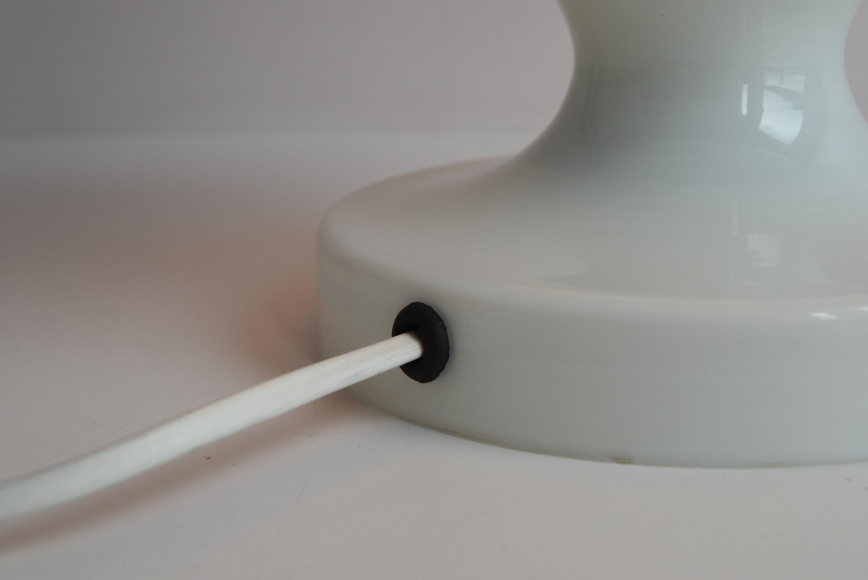 Lampe de table en verre du milieu du siècle par Stepan Tabera en vente 5