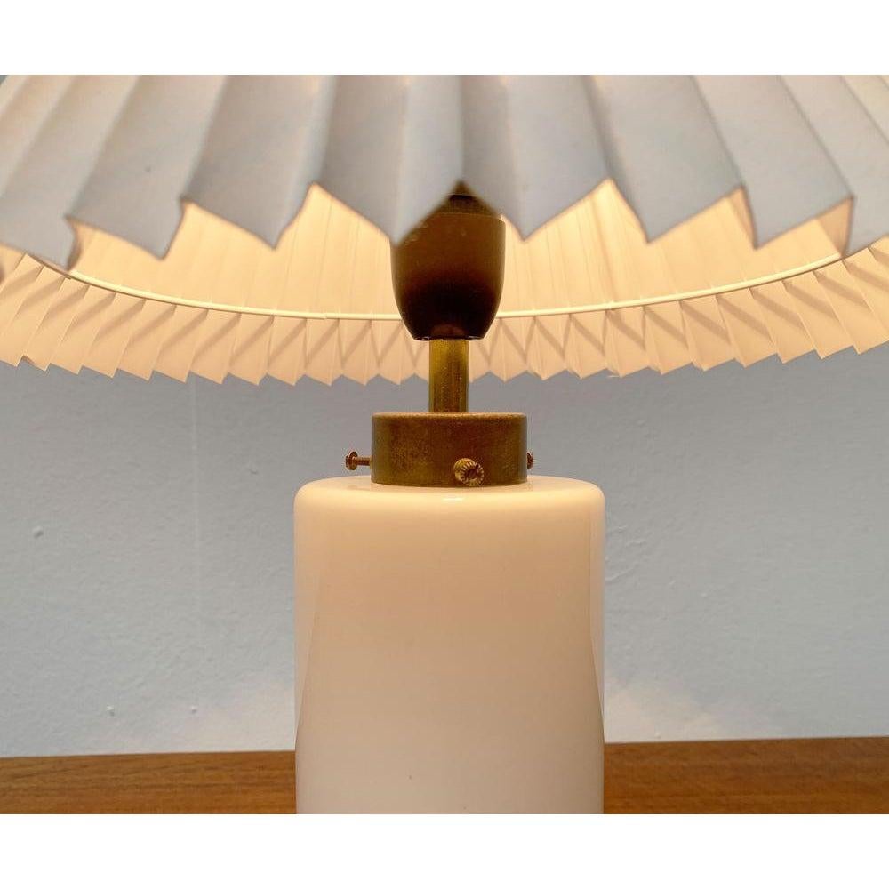 Lámpara de sobremesa de cristal de mediados de siglo de Odreco, años 60 Moderno de mediados de siglo en venta