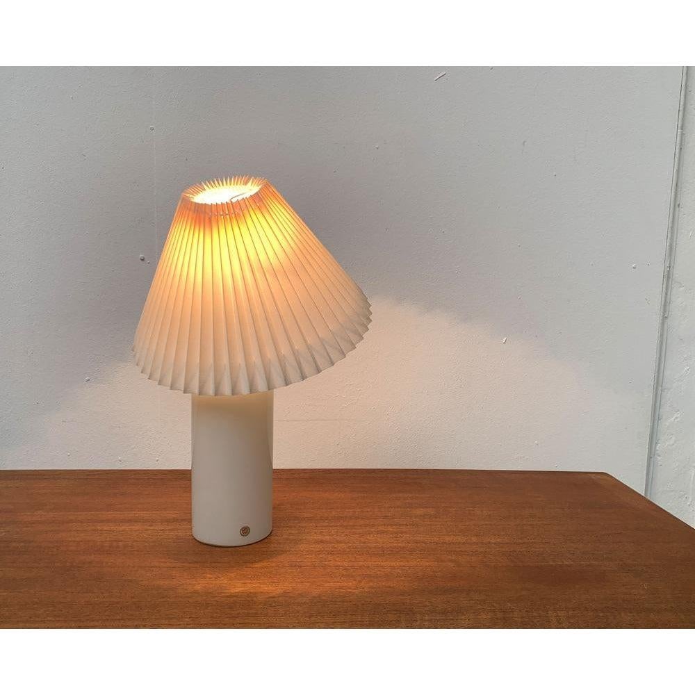 Lámpara de sobremesa de cristal de mediados de siglo de Odreco, años 60 en Excelente estado para la venta en Hamburg, DE