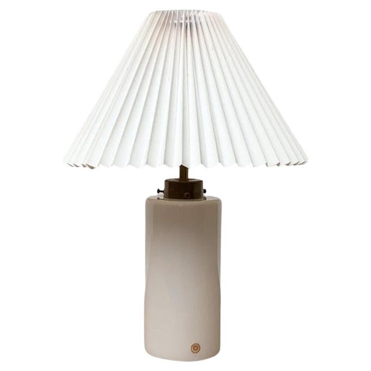 Mid-Century Glass Table Lamp from Odreco, 1960s