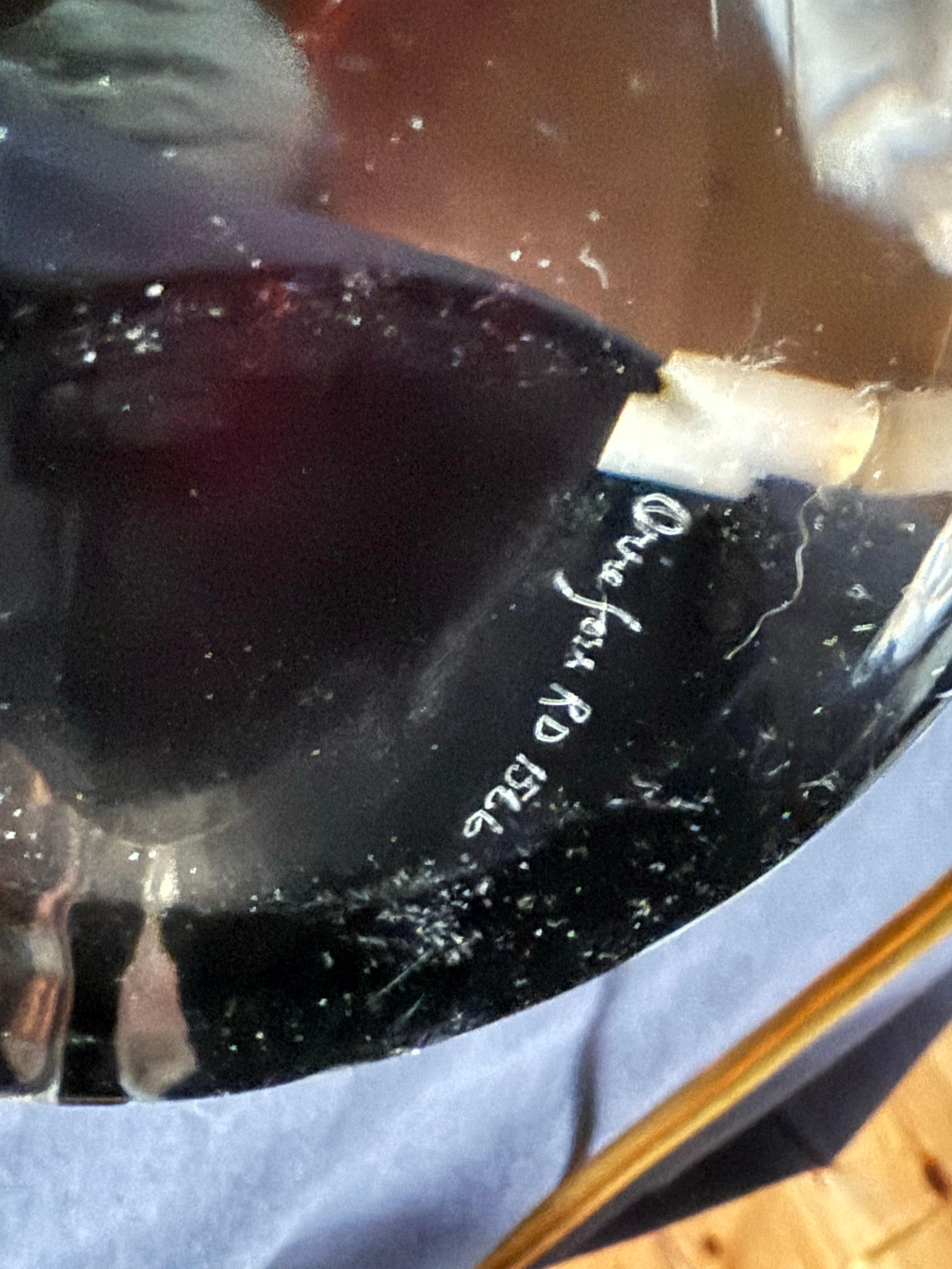 Mid-Century Glass Table Lamps by Carl Fagerlund for Orrefors, 1960s, Set of 2 en venta 6