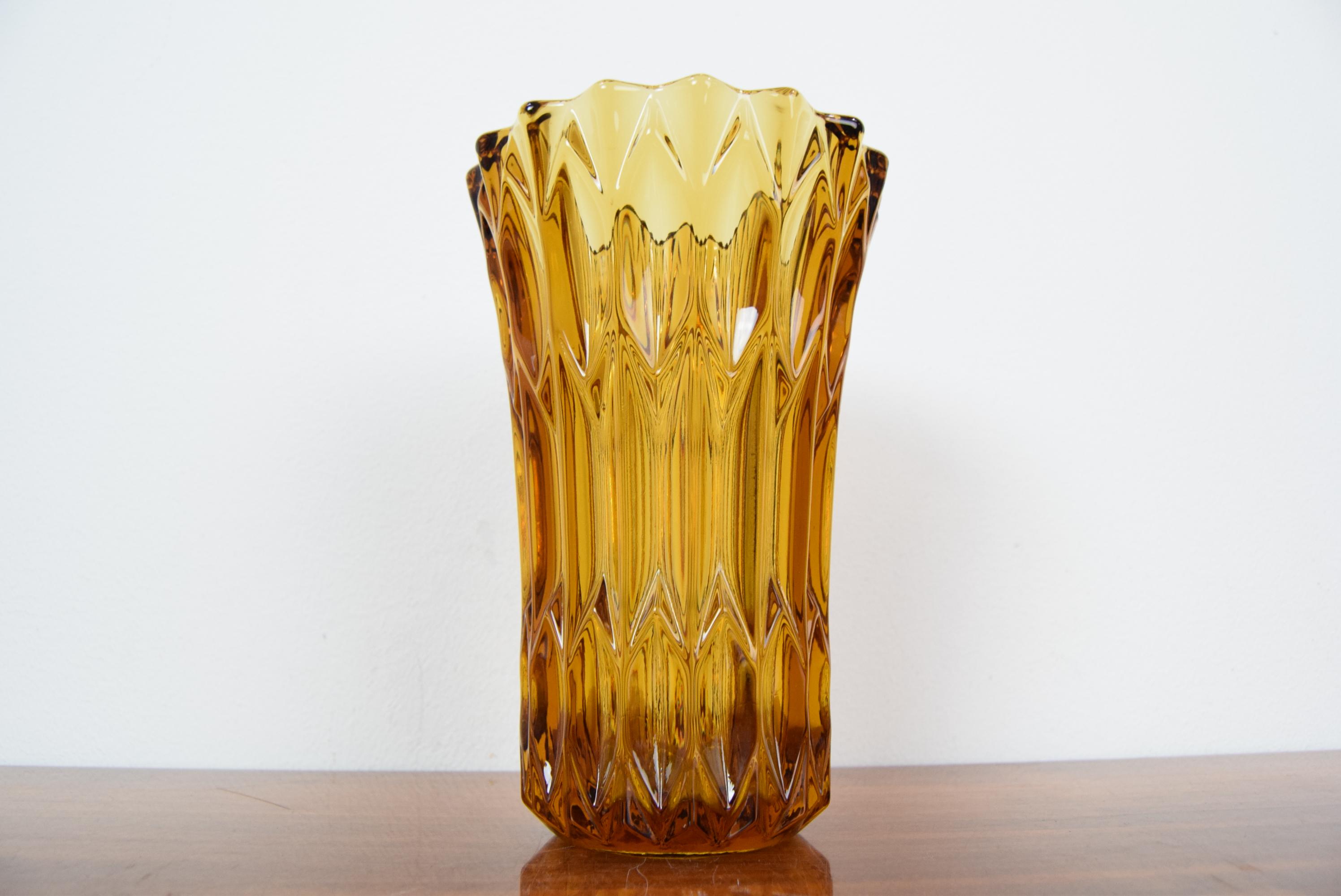 Mid-Century Modern Mid Century Glass Vase, 1960´s For Sale