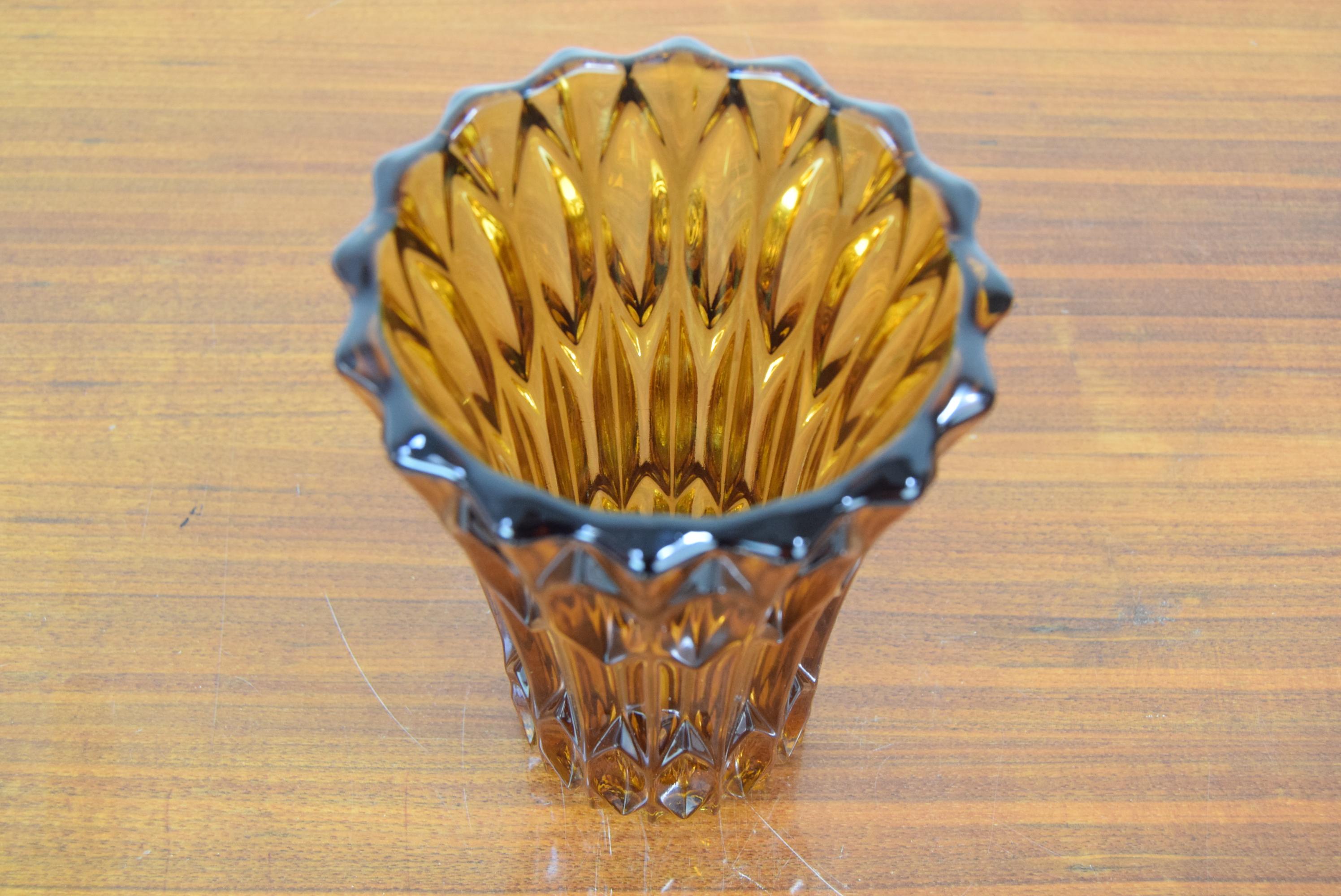 Mid Century Glass Vase, 1960´s For Sale 1