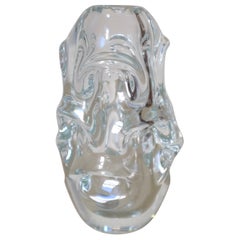 Vase en verre du milieu du siècle par Börne Augustsson