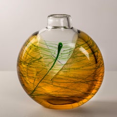 Mid-Century Glass Vase by Jiri Suhajek for Moser, 1970s