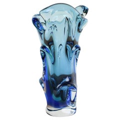 Mid-Century Glass Vase Designed by Josef Hospodka, 1960's