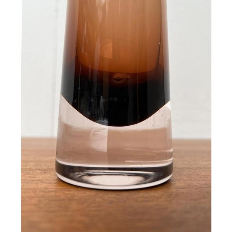 Vaso in vetro di metà secolo di Hadeland, Norvegia, anni '60 in vendita 1