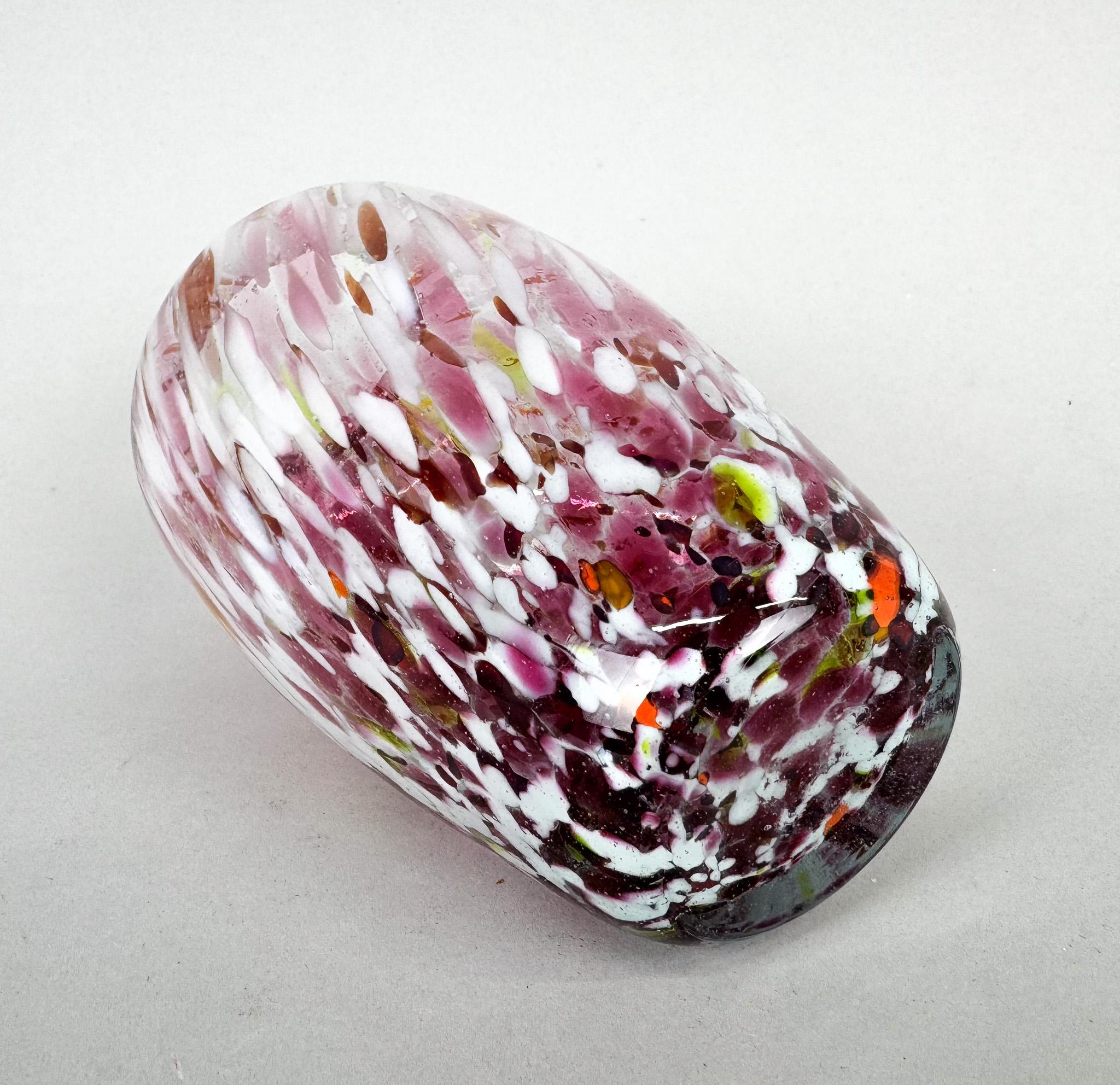 Jarrón de cristal de mediados de siglo, Alemania siglo XX en venta