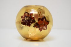 Vaso di vetro della metà del secolo scorso, anni '70.
