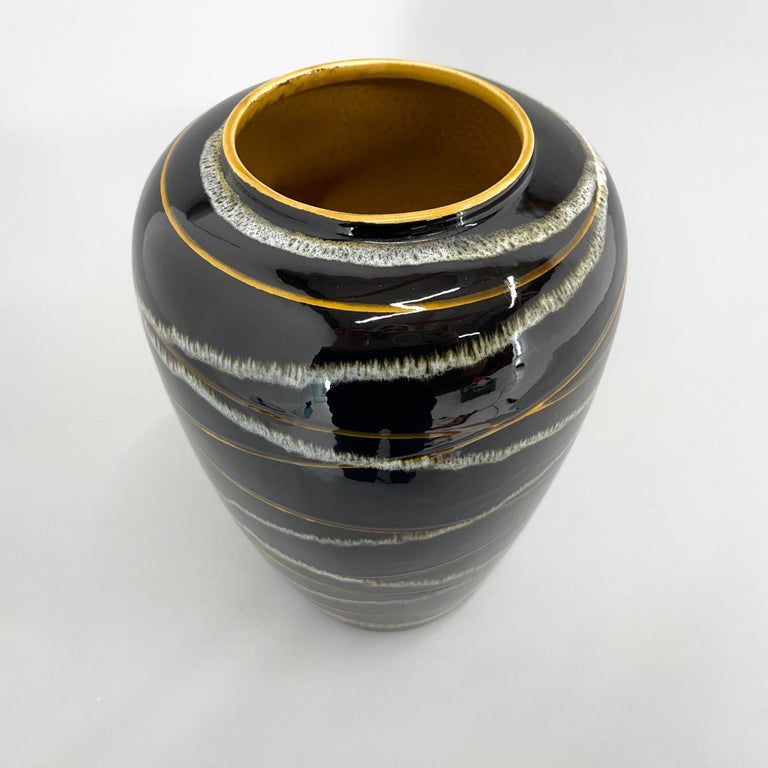 MidCentury Glazed Ceramic Vase by Scheurich and Greulich Keramik