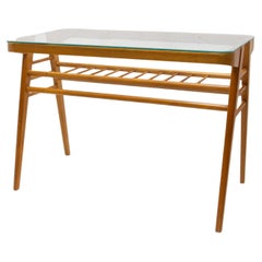 Mid-Century Glazed Coffee or Side Table, Czechoslovakia, 1960's