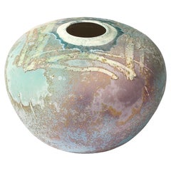 Mid-Century Glazed Gray
Violet Textural Ceramic Vase Signed Tony Evans Vintage Mid-Century Glazed Gray
Violet Textural Ceramic Vase Signed Tony Evans