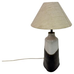 Mid-Century Glazed Pottery Table Lamp, 1960s