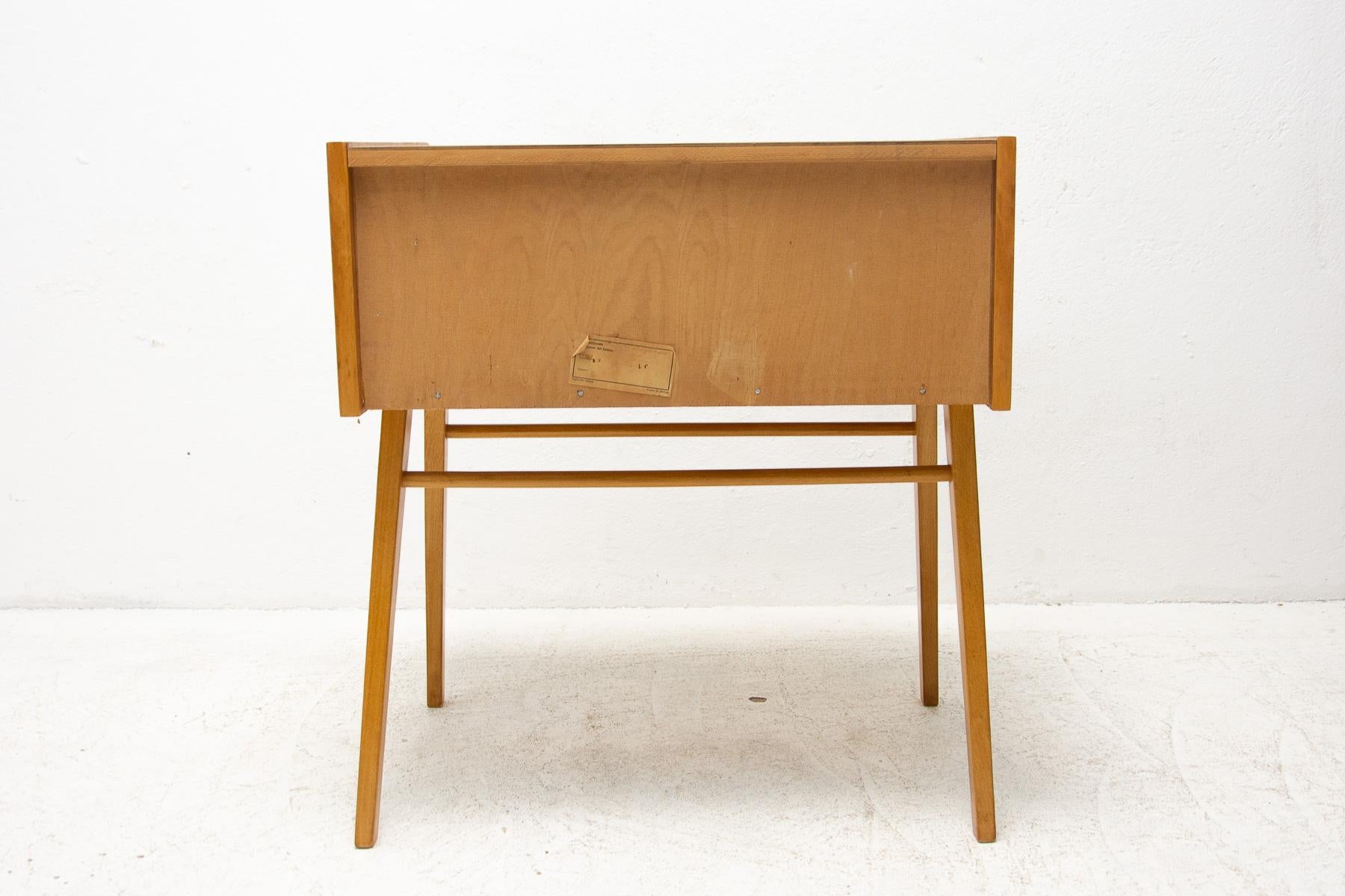 Mid Century Glazed Side Table, 1950´S, Czechoslovakia For Sale 4
