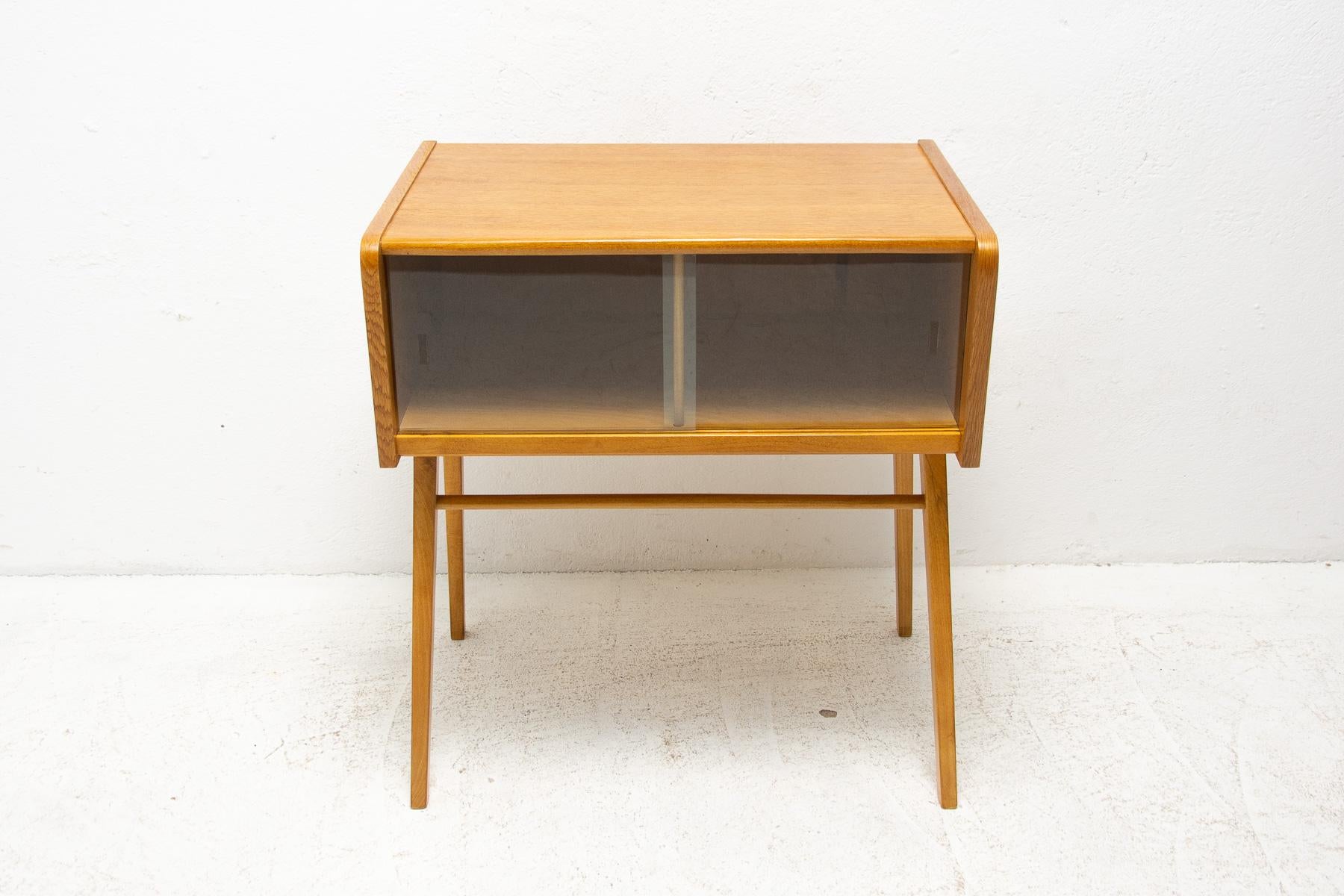 Mid Century Glazed Side Table, 1950´S, Czechoslovakia For Sale 6