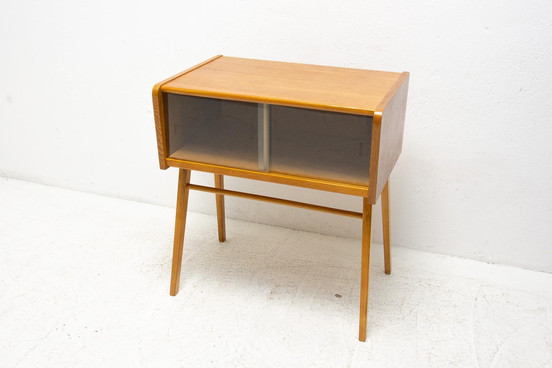 Mid Century Glazed Side Table, 1950´S, Czechoslovakia For Sale 7
