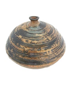 Mid Century Glazed Studio Pottery Vase - Unsigned - Canada - Circa 1970's