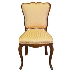 Sedia Occasionale o da Vanity di metà secolo Globe French Provincial Coloni Court