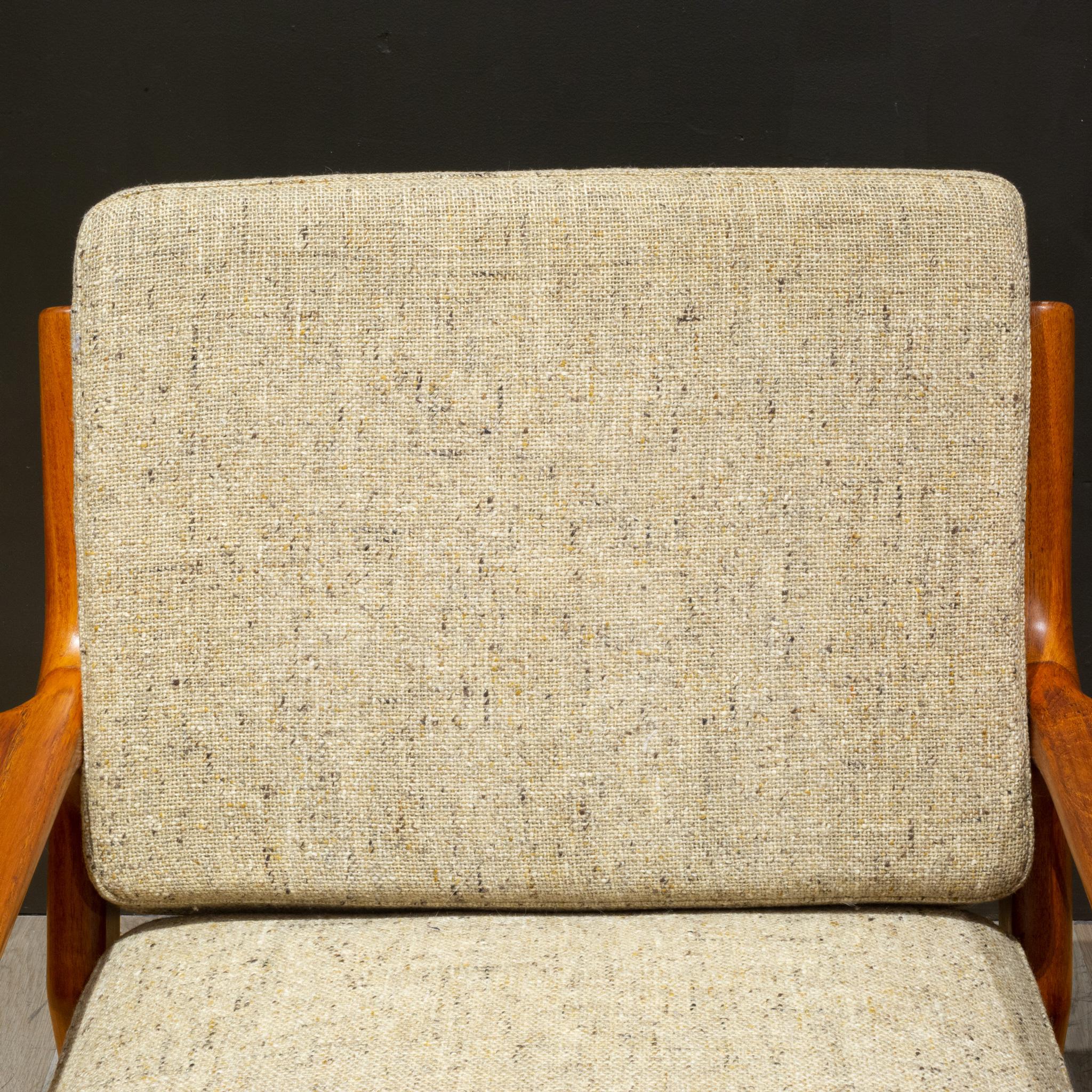 Mid-century Glostrop Mobelfabrik Lounge Chairs c.1960 For Sale 1