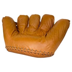 Retro Mid-Century "Glove" Amchair by Joe Colombo for Poltronova, 1970s