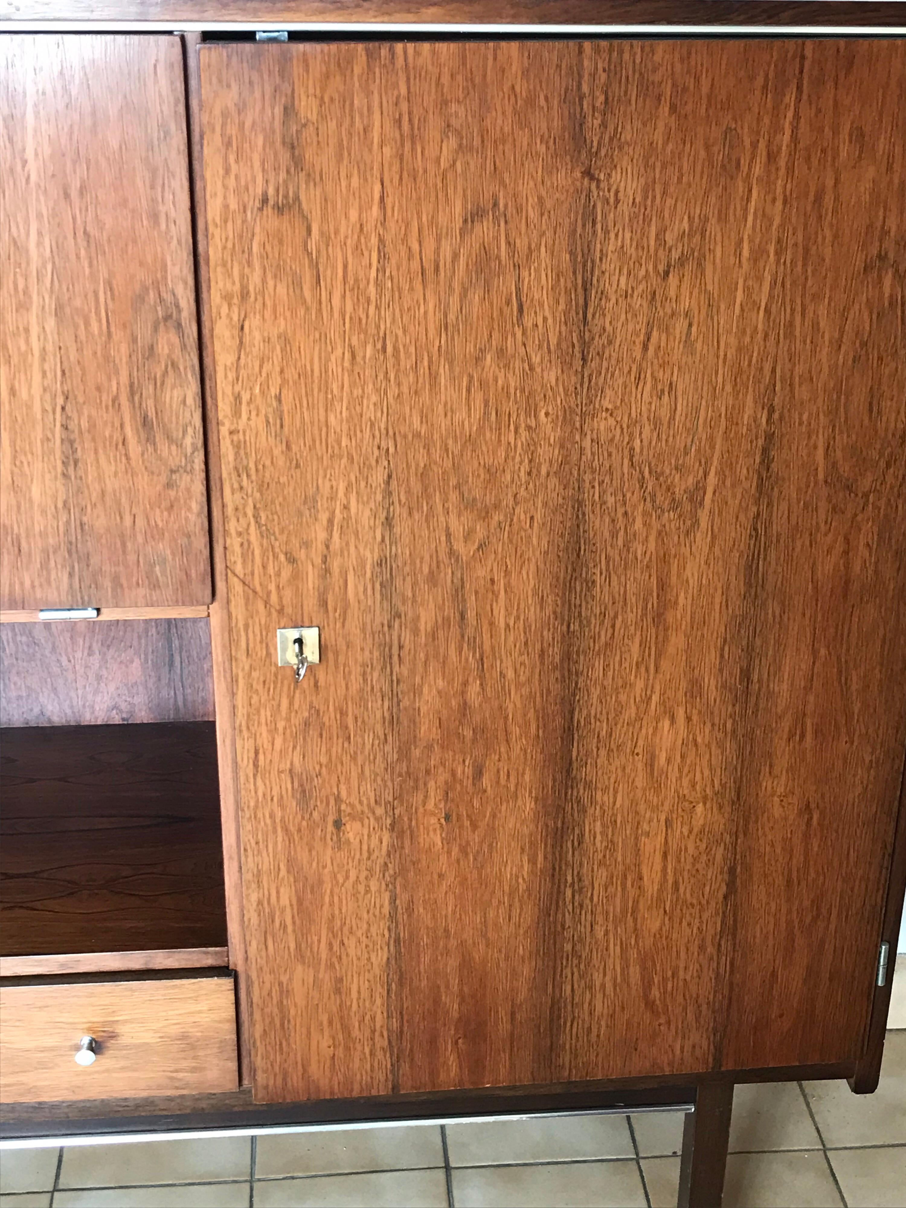 Hardwood Midcentury G.N.B Cabinet, 1960s For Sale