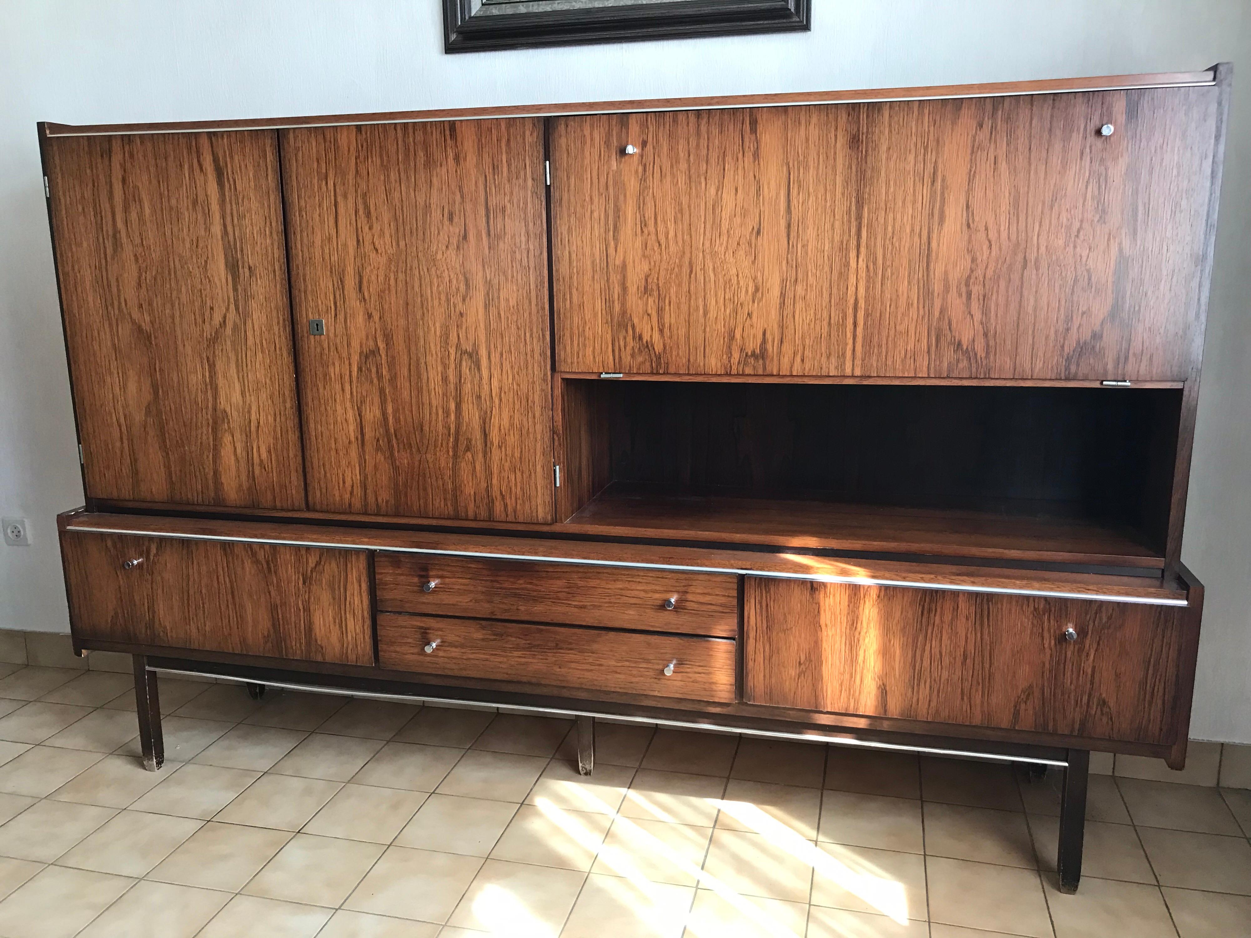 Mid-Century Modern Midcentury G.N.B Large Cabinet, 1960s For Sale