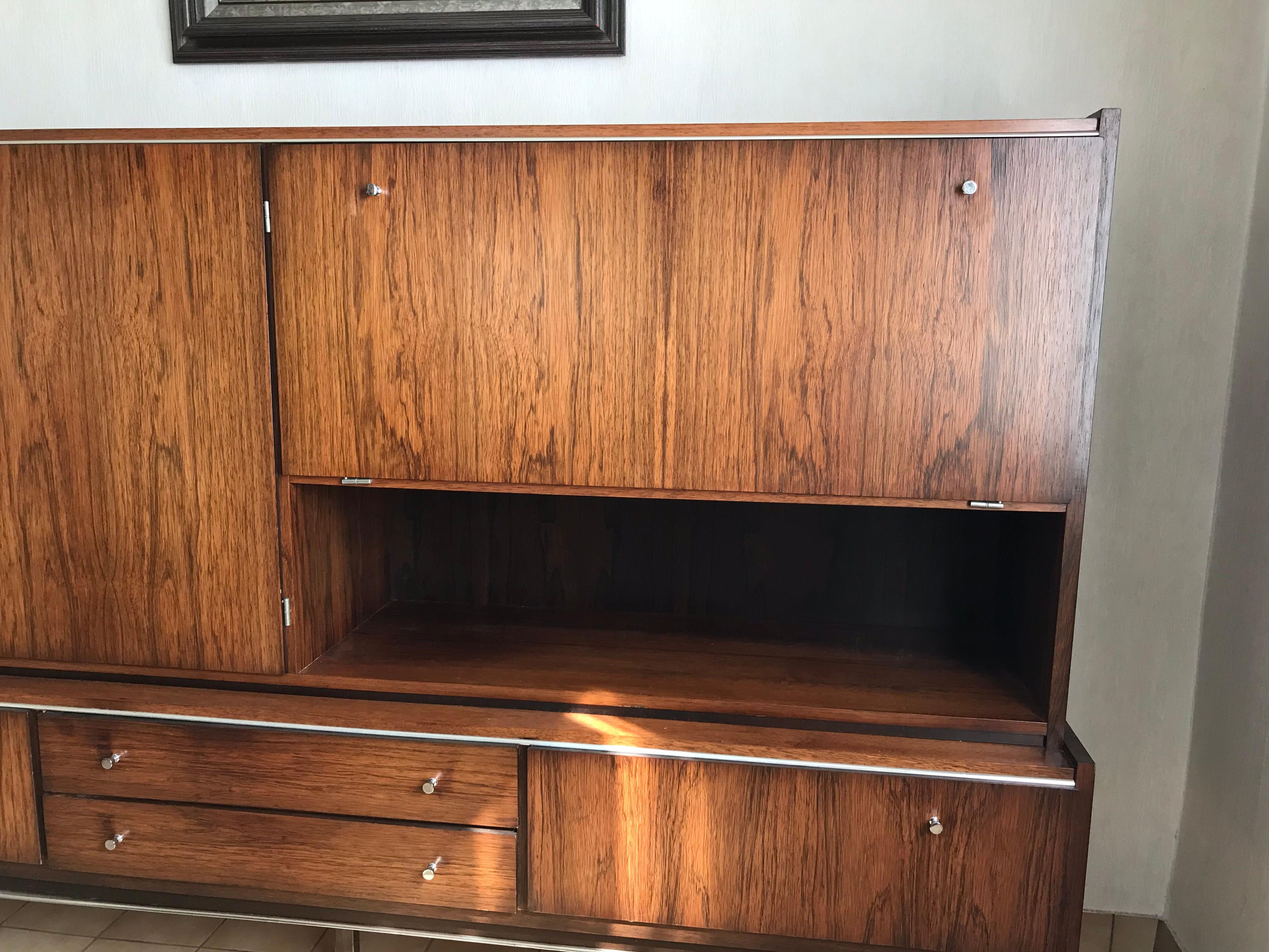 Mid-20th Century Midcentury G.N.B Large Cabinet, 1960s For Sale