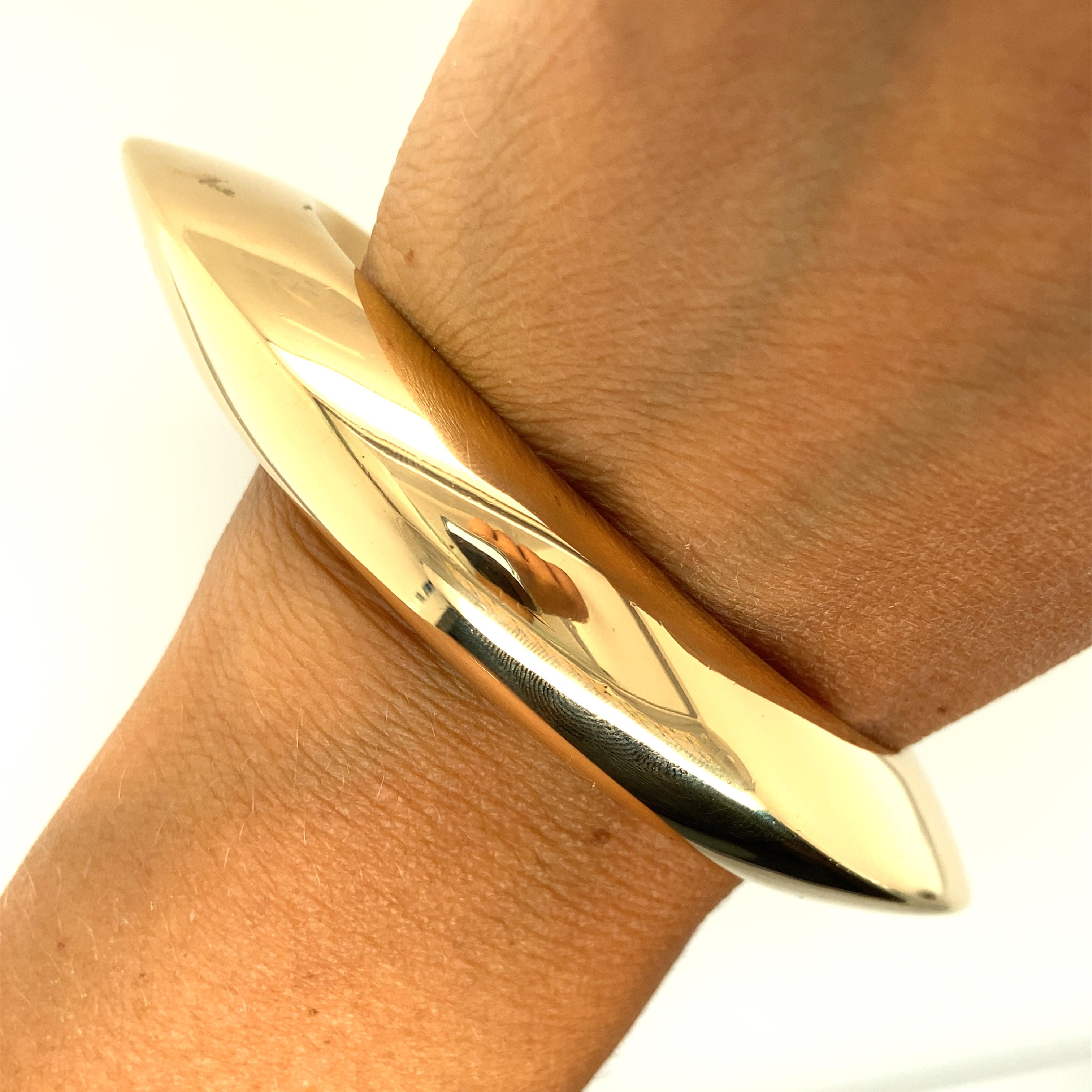 nanna ditzel gold bangle