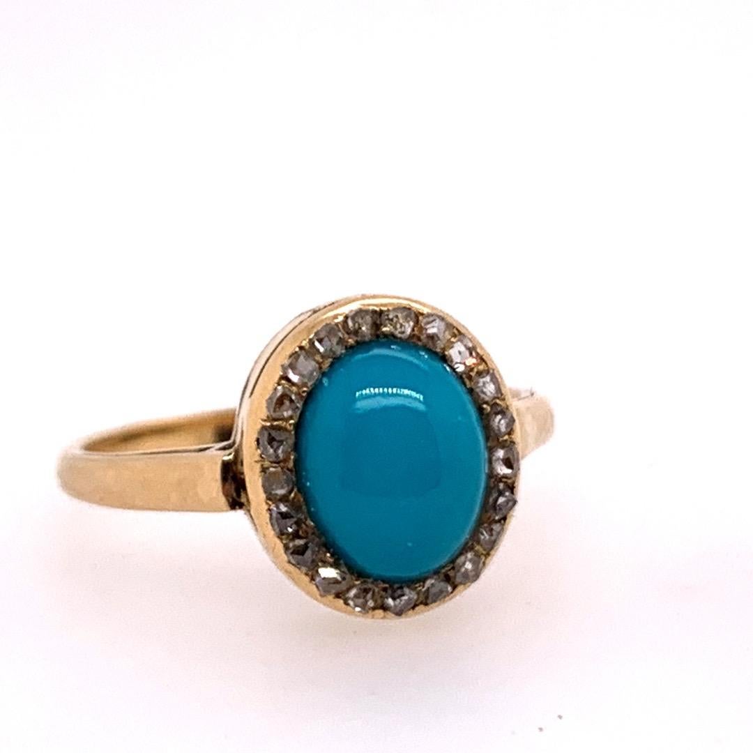 persian turquoise ring