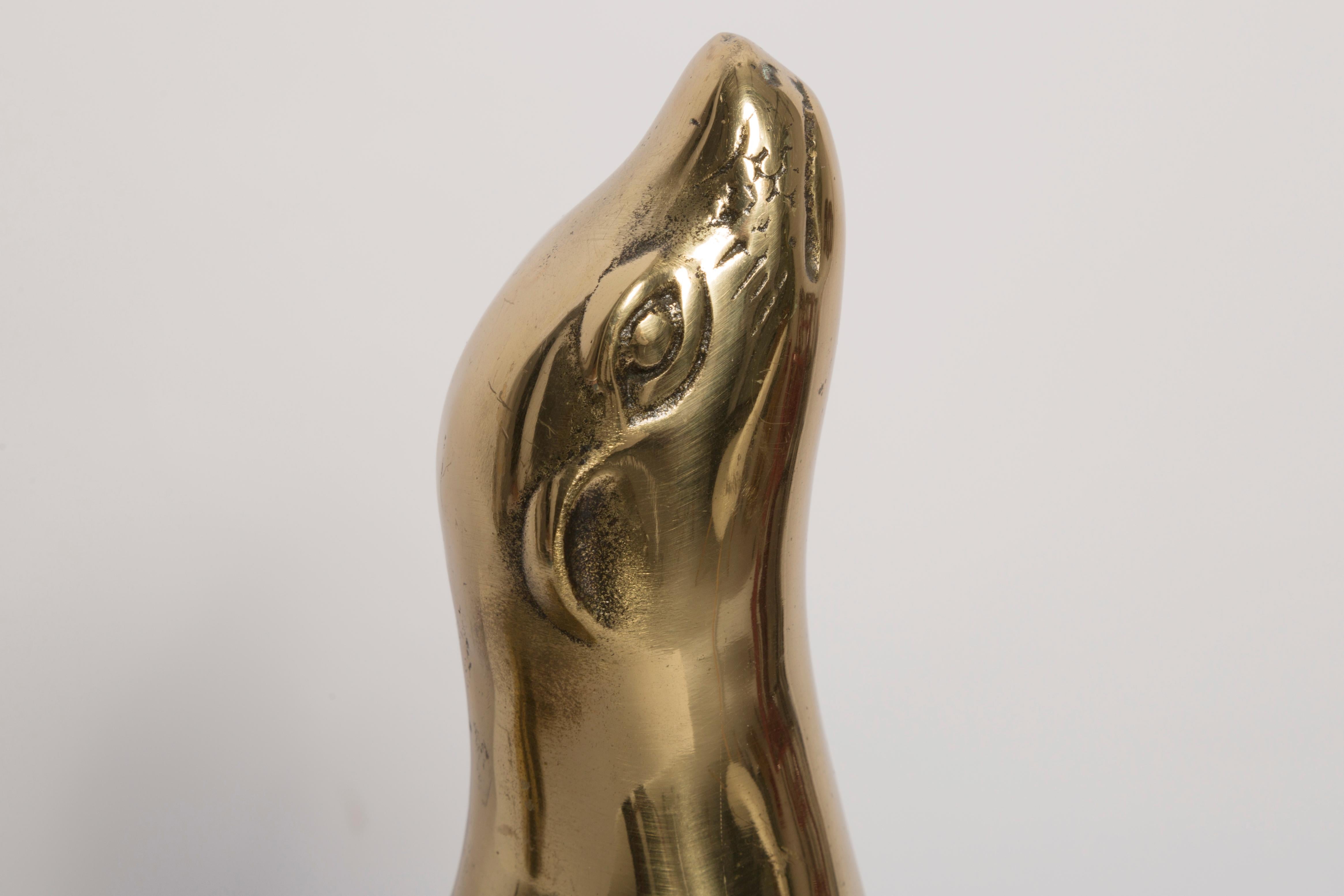Mid Century Gold Seal Sculpture, Europe, 1960s 3
