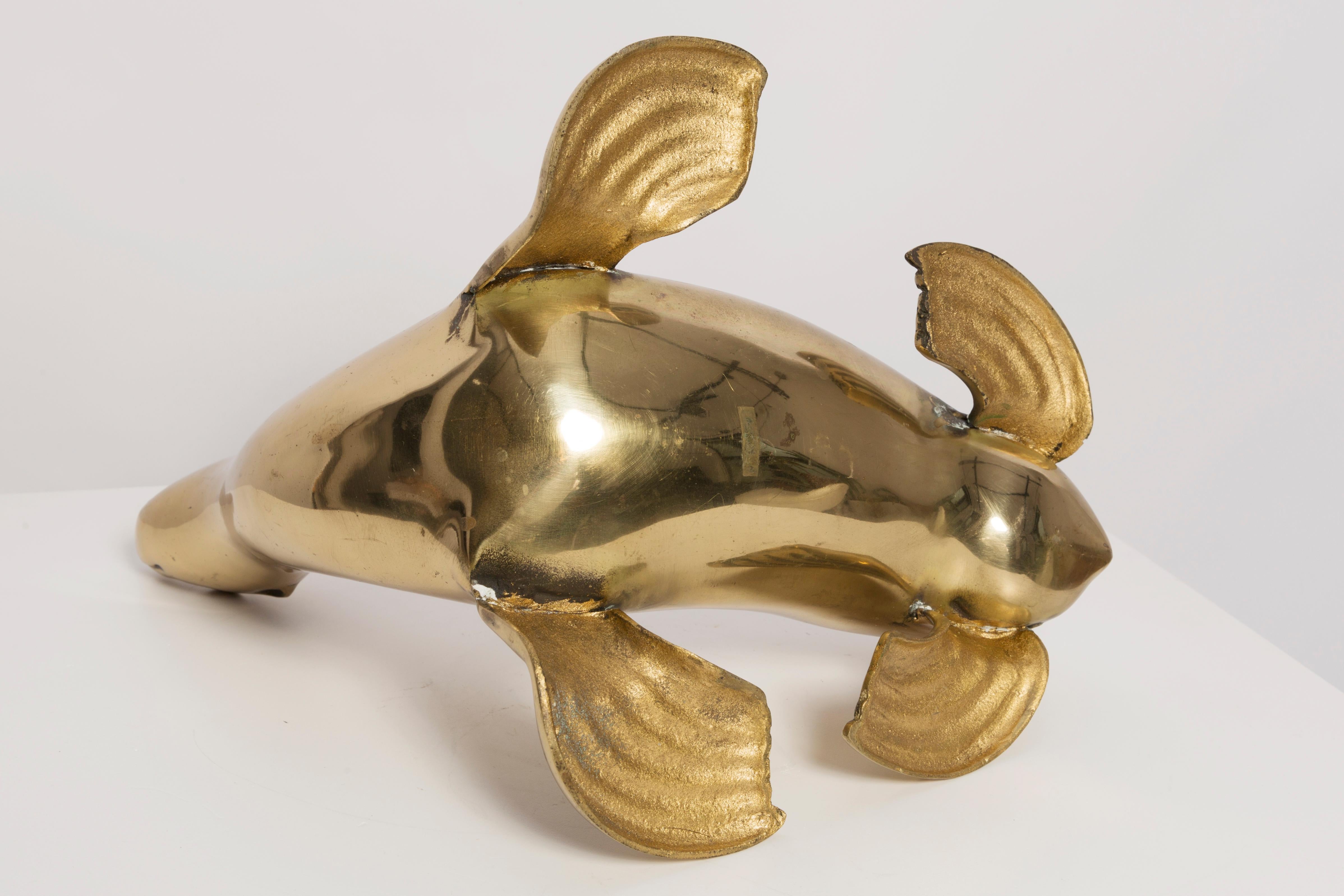 Mid Century Gold Seal Sculpture, Europe, 1960s 5