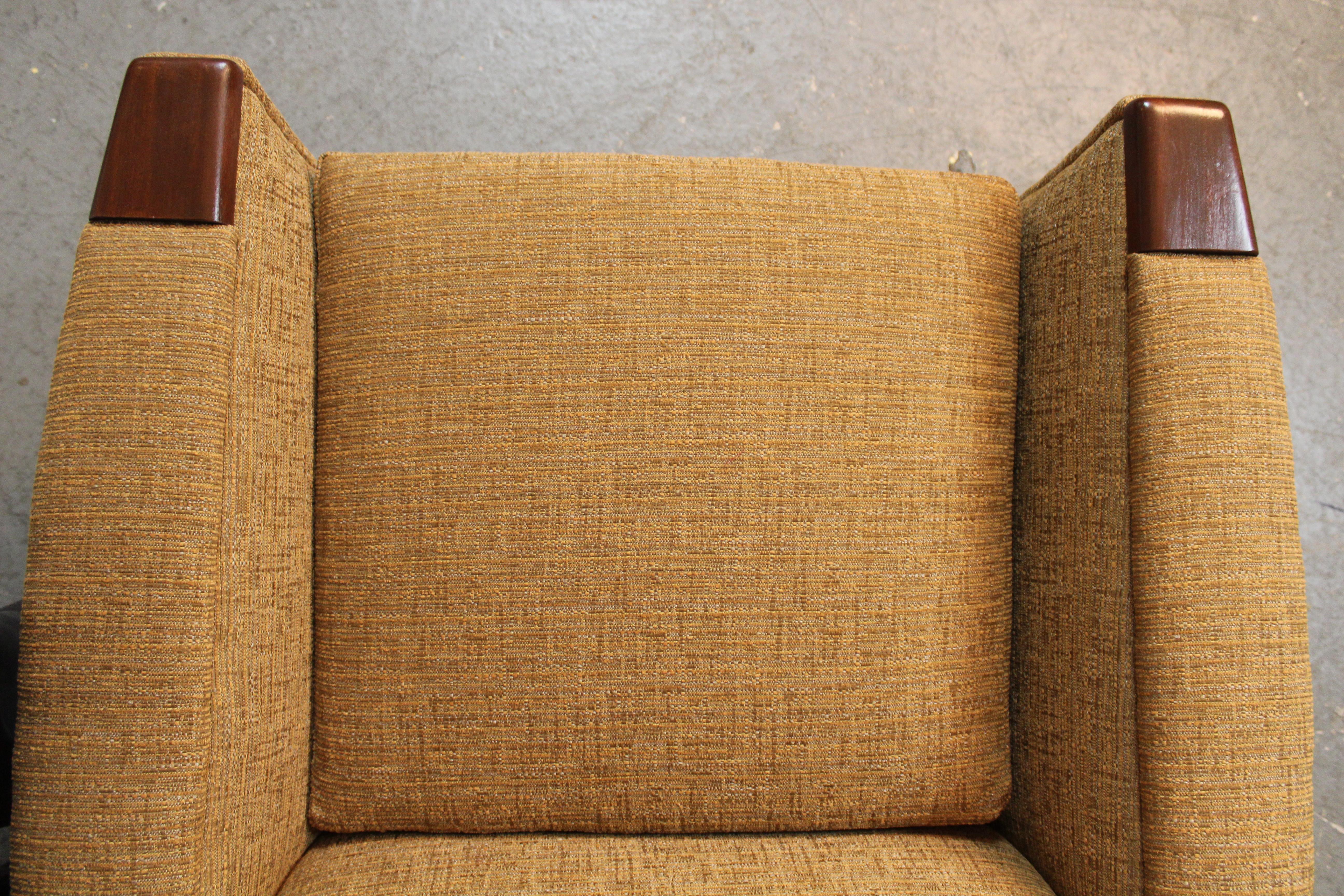 Fabric Mid-Century Gold Tweed 