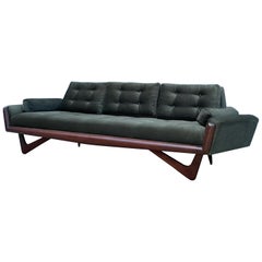 Sofá de mediados de siglo "Góndola" de Adrian Pearsall para Craft Associates
