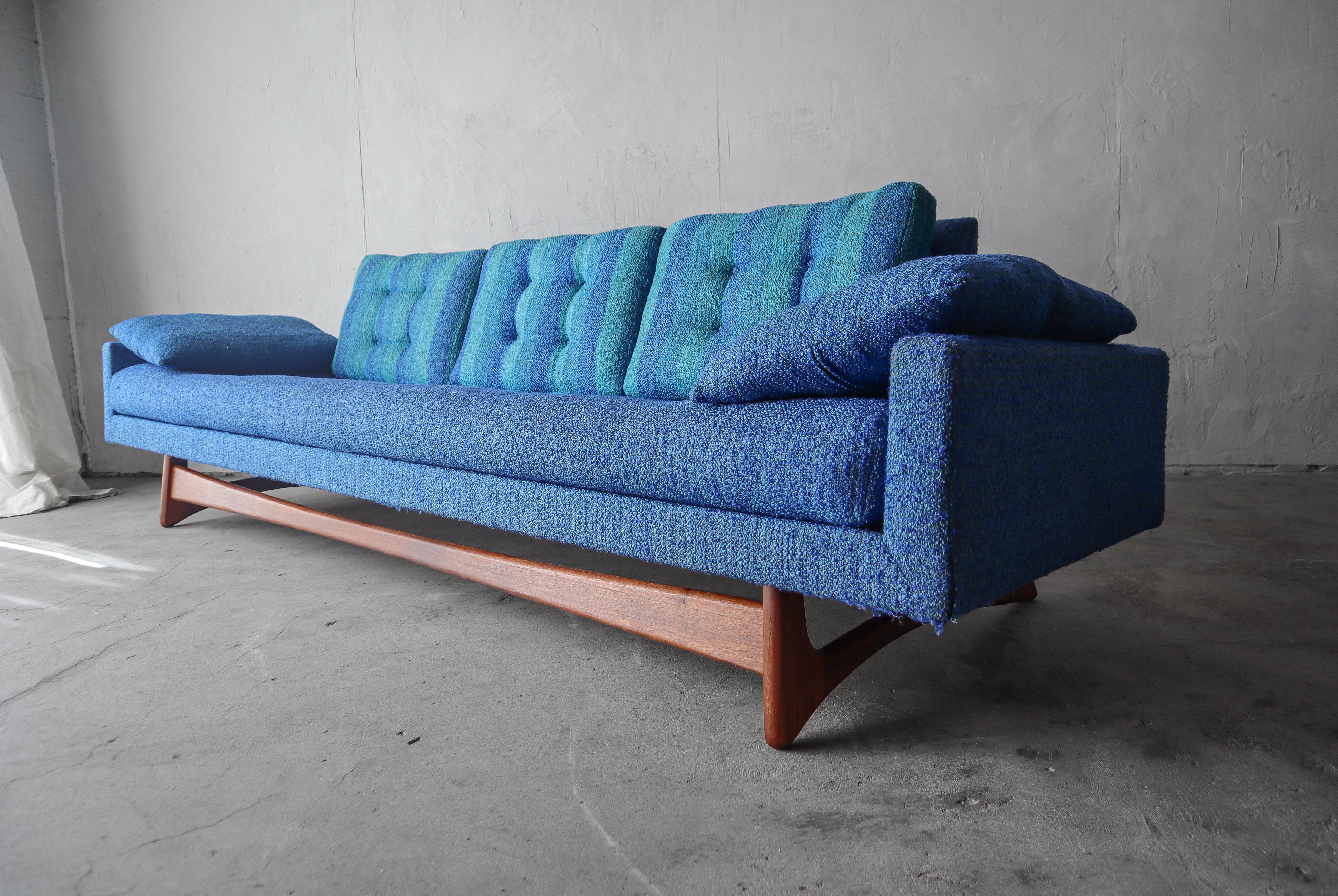 Mid-Century Modern Mid Century Gondola Sofa by Adrian Pearsall Model 2408