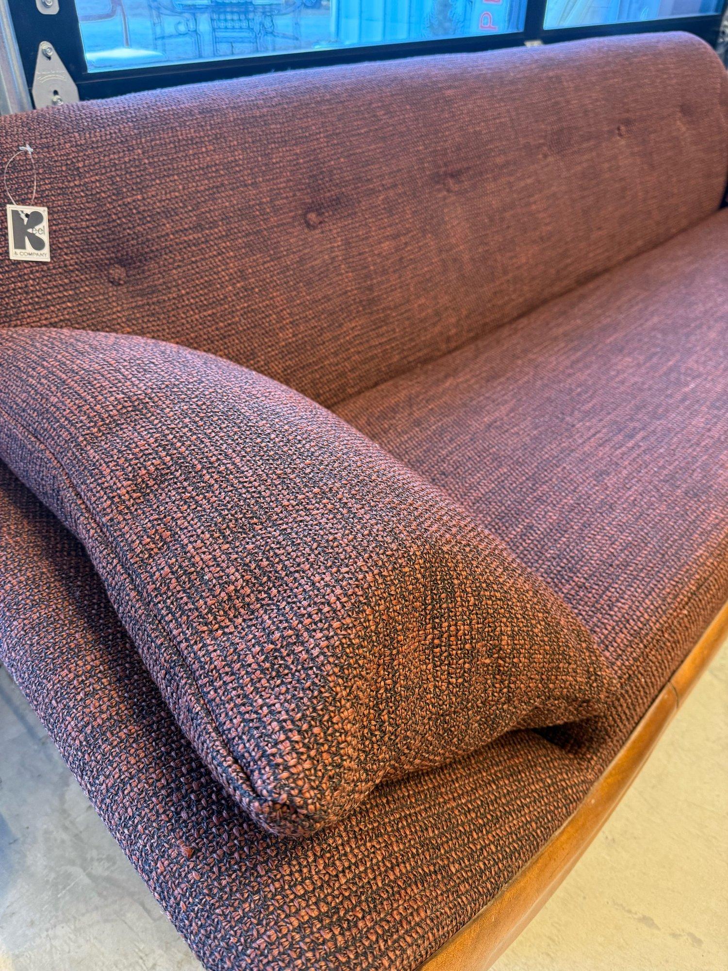 Mid-Century Gondola Sofa in the Style of Adrian Pearsall 4